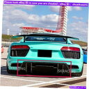 海外製 エアロパーツ Audi R8 V10 2016-2018 Forged Carbon Fiber Rear Bumper Diffuser LIPに適合...