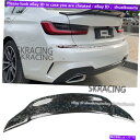海外製 エアロパーツ 2019-2022 BMW 3シリーズG20 330i M340i M3フォードカーボンファイバートランクスポイラー For 2019-2...