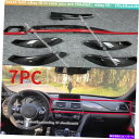 海外製 エアロパーツ BMW F30 F31 F34 Mパフォーマンス用のカーボンファイバーブラックレッドスポーツインテリアトリムLHD CARBON FIBE...