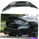 海外製 エアロパーツ 鍛造カーボンファイバーハイキックダックビルトランクスポイラーホンダシビック2016-2020 Forged Carbon Fiber Hi...