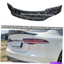 海外製 エアロパーツ 鍛造カーボンファイバーリアトランクウィングスポイラーリップジャガーXE XELセダン2015-19 Forged Carbon Fiber...