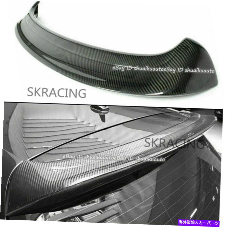 海外製 エアロパーツ VWフォルクスワーゲンMK5ゴルフ5 GTI R32 2005-2007のカーボンファイバーリアルーフスポイラー Carbon Fiber Rear Roof Spoiler For VW Volkswagen MK5 Golf 5 GTI R32 2005-2007