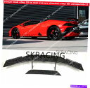 海外製 エアロパーツ 鍛造カーボンファイバーGTスタイルリアスポイラーウィングフィットランボルギーニハラカンLP610 Forged Carbon Fiber ...