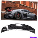 海外製 エアロパーツ 鍛造カーボンファイバーリアウィングトランクブレードスポイラーGT for Audi R8 V10 2017-2019 Forged Car...