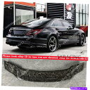 海外製 エアロパーツ 鍛造カーボンファイバーリアトランクスポイラーウィングフィットベンツCLSクラスW218 CLS63AMG 12+ Forged Carbo...