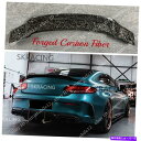 海外製 エアロパーツ メルセデスベンツW205 C205 C43 C63AMGクーペ向けの偽造カーボンファイバースポイラーウィング Forged Carbon ...