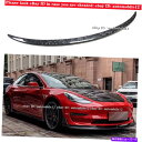 海外製 エアロパーツ 2017-2021テスラモデル3のための偽造カーボン繊維トランク蓋のネタバレ翼 Forged Carbon Fiber Trunk Lid...