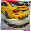 海外製 エアロパーツ 鍛造カーボンファイバーリアトランクスポイラーウィングフィットフォルクスワーゲンVWパッサット2012-2018 Forged Carbon...