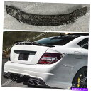 海外製 エアロパーツ メルセデスベンツW204 C250 C300 C63鍛造炭素繊維ダックビルトランクスポイラー用 FOR MERCEDES BENZ W20...