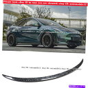海外製 エアロパーツ 20-21テスラモデルY Pスタイルトランクスポイラーウィング - 偽造炭素繊維 Fits 20-21 Tesla Model Y P S...