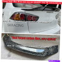 海外製 エアロパーツ 08-17のための偽造カーボンファイバーリアトランクネタバレ翼翼 Forged Carbon Fiber Rear Trunk Spoil...