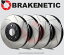 brake disc rotor [ե +ꥢ] Brakenetic Premium Slotted Brake Disc Rotors BPRS70609 [FRONT + REAR] BRAKENETIC PREMIUM SLOTTED Brake Disc Rotors BPRS70609