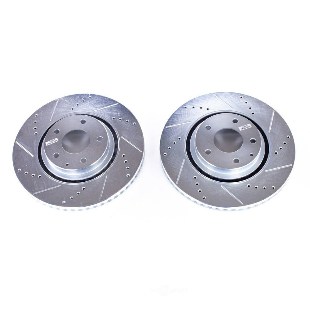 brake disc rotor ディスクブレーキローターセットフロントパワーストップJBR1741XPR Disc Brake Rotor Set Front Power Stop JBR1741XPR