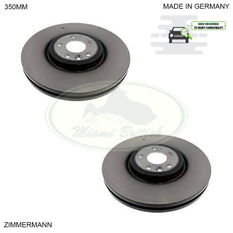 brake disc rotor ランドローバーフロントブレーキディスクローターレンジベラー17-20 LR090685 T4A2343 ZIMMERMANN LAND ROVER FRONT BRAKE DISC ROTOR RANGE VELAR 17-20 LR090685 T4A2343 ZIMMERMANN