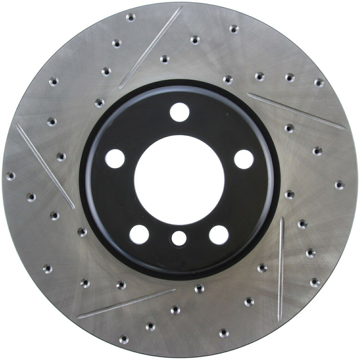 brake disc rotor STOPTECH 127.34140R SELECT SPORT SPORT Cross-drilled and Slotted Disc Brake Rotor StopTech 127.34140R Select Sport Cross-Drilled And Slotted Disc Brake Rotor