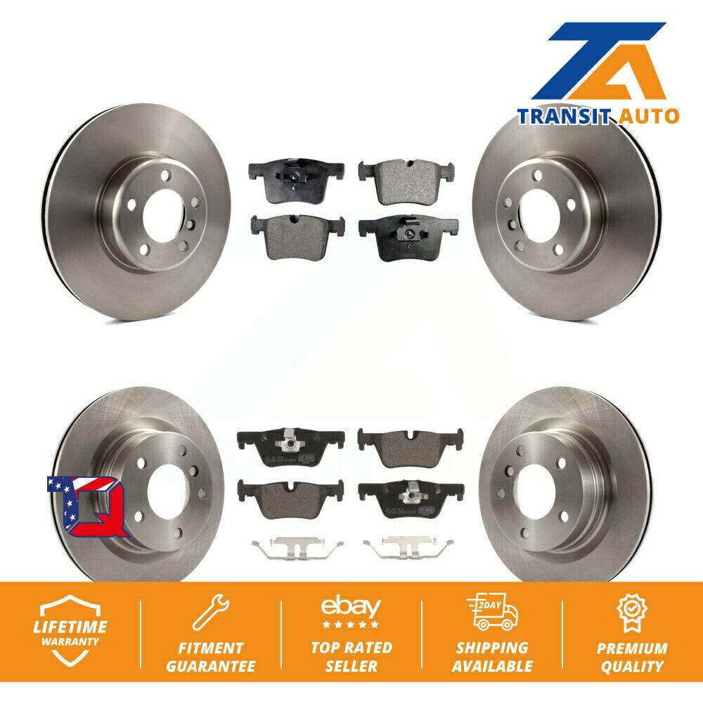 brake disc rotor 直径340mmの17 BMW 328Dのフロントリアブレーキローターセラミックパッドキット Front Rear Brake Rotor Ceramic Pad Kit For 17 BMW 328d With 340mm Diameter