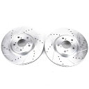 brake disc rotor ディスクブレーキローターセットフロントパワーストップJBR1171XPR Disc Brake Rotor Set Front Power Stop JBR1171XPR