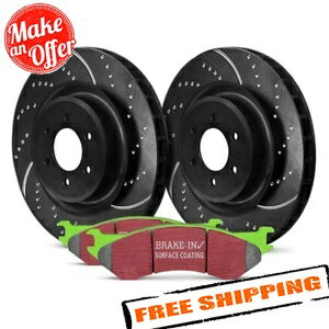 brake disc rotor EBCステージ3トラック＆SUV Dempled＆Slotted Brake Kit for 06-08 Dodge Ram 1500 EBC Stage 3 Truck & SUV Dimpled & Slotted Brake Kit for 06-08 Dodge Ram 1500