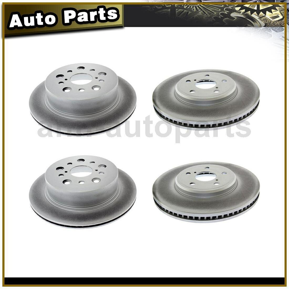 brake disc rotor レクサスLS430 2001-2006用ディスクブレーキローター中心部のフロントリア4PCS Disc Brake Rotor Centric Parts Front Rear 4PCS For Lexus LS430 2001-2006