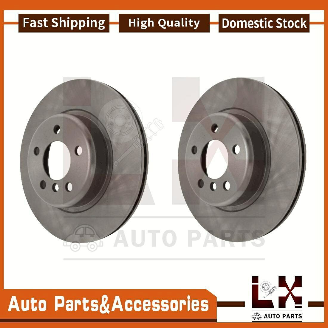 brake disc rotor 2PCS中心部品ディスクブレーキローターリアフィットレンジローバーランドローバー2006-2012 2PCS Centric Parts Disc Brake Rotor Rear Fits Range Rover Land Rover 2006-2012