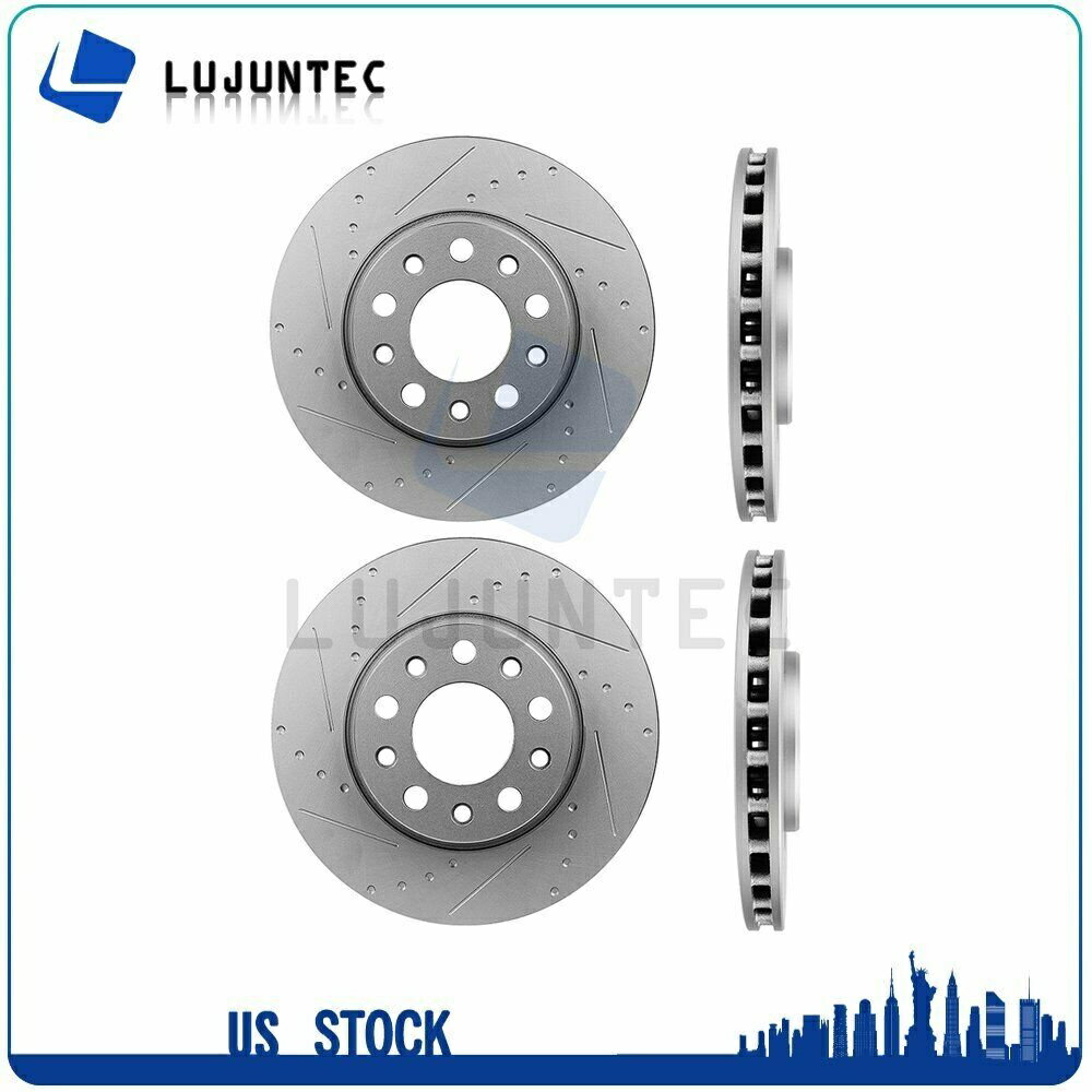 brake disc rotor 2017年から2018年のフロントとリアのブレーキディスクロータージープコンパス2016-2018 Fiat 500X Brake Disc Rotors Front And Rear For 2017-2018 Jeep Compass 2016-2018 Fiat 500X