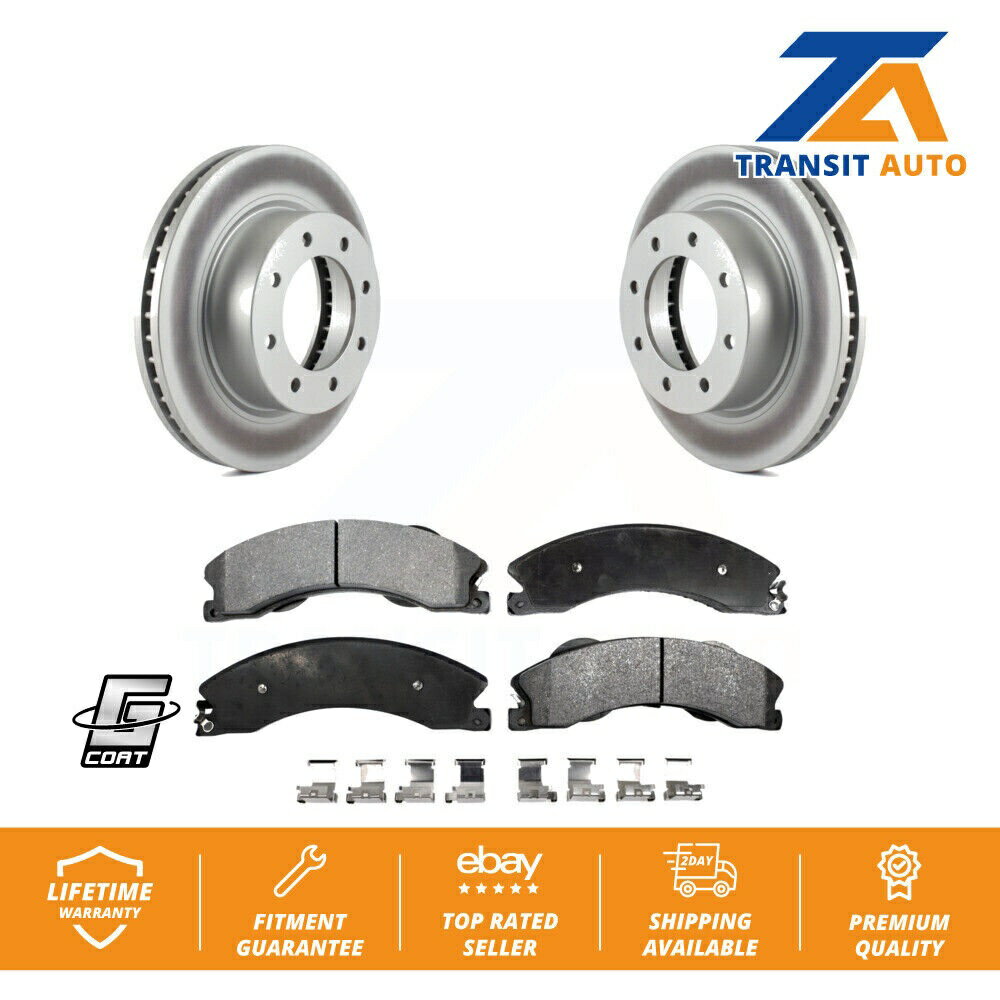 brake disc rotor 2012-2019のフロントコートブレーキローターセラミックパッドキットNISSAN NV2500 NV3500 NV1500...