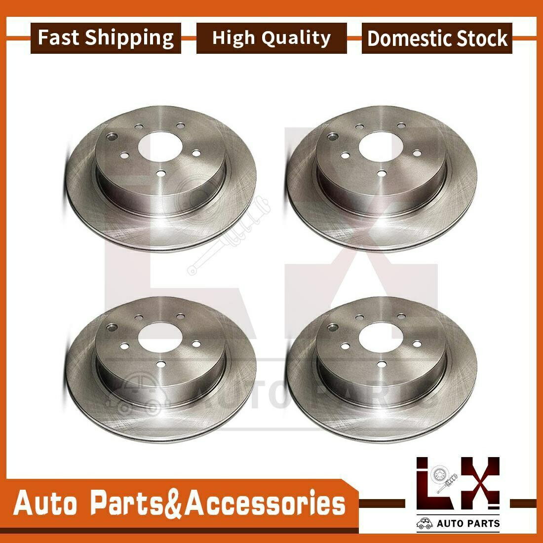 brake disc rotor 4PCS C-TEK DISC BRAKE ROTORフロントリアフィットマネージャープジョー2009-2015 4PCS C-Tek Disc Brake Rotor Front Rear Fits Manager Peugeot 2009-2015