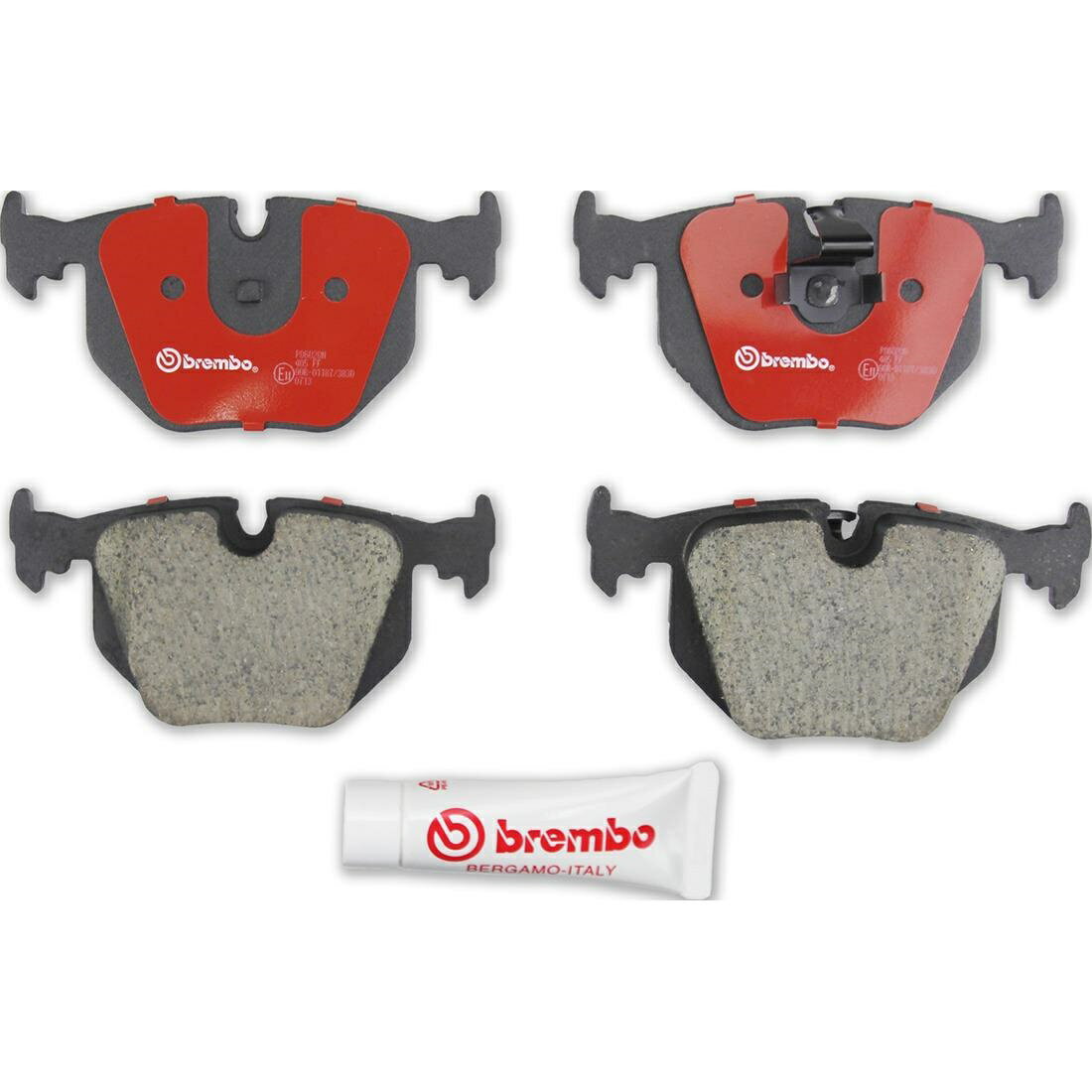 brake disc rotor リアブレンボブレーキローターとセラミックブレーキパッドセット1995-1998 BMW 740il Rear Brembo Brake Rotors & Ceramic Brake Pads Set Set For 1995-1998 BMW 740iL