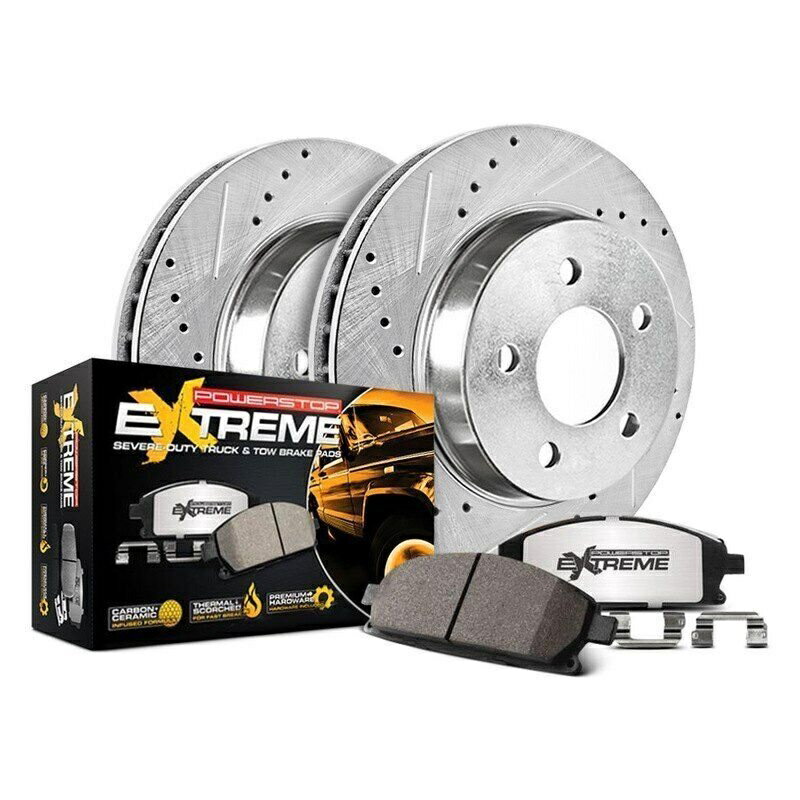 Us Custom Parts Shop USDM㤨brake disc rotor ܥ졼Х顼1500 01-05֥졼åȥѥȥå1åȥ꡼Z36ȥå For Chevy Silverado 1500 01-05 Brake Kit Power Stop 1-Click Extreme Z36 Truck &פβǤʤ113,300ߤˤʤޤ