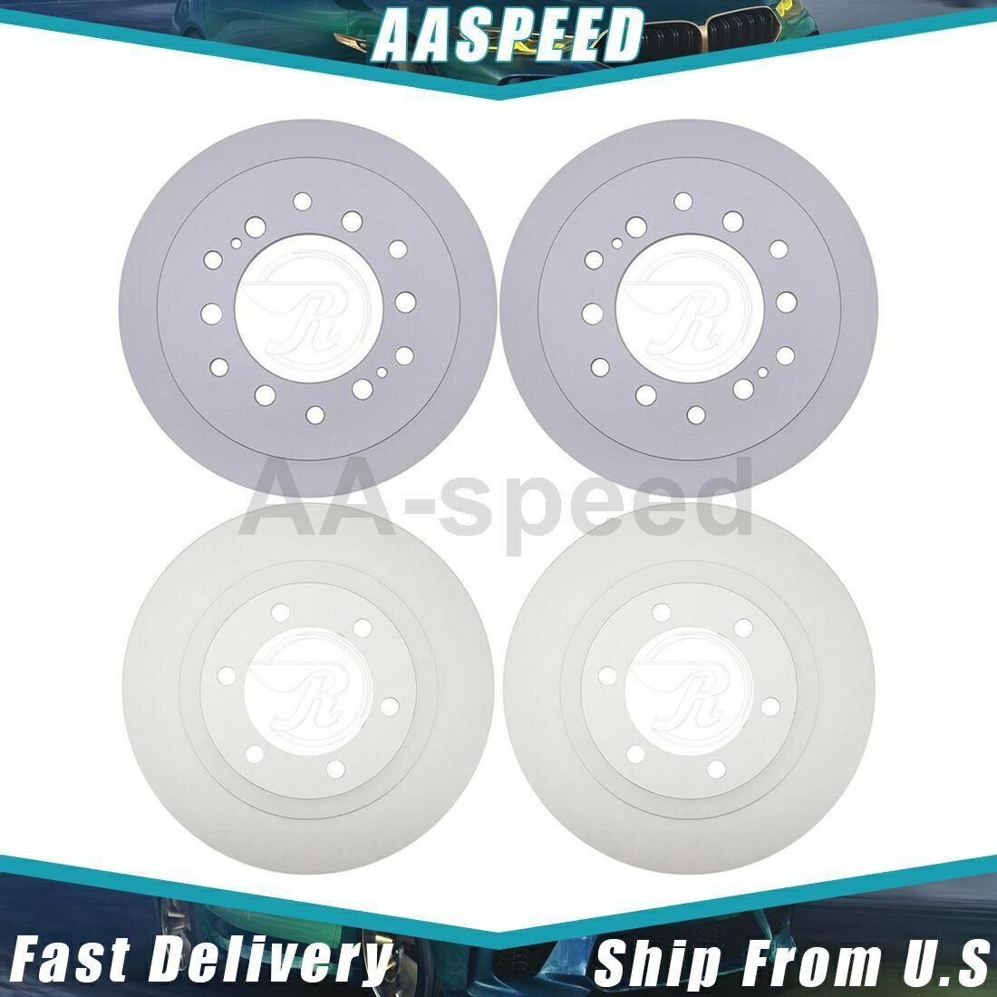 brake disc rotor 2003年から2009年のトヨタ4xフロントリアディスクブレーキローターレイベストブレーキ For 2003-2009 Toyota 4X Front Rear Disc Brake Rotor Raybestos Brakes