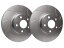 brake disc rotor SPѥեޥ󥹥С345mm 2016-20ܥ졼ޥѥåȥ֥졼 SP Performance Silver 345mm Slotted Brake Rotors for 2016-20 Chevrolet Camaro