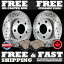 brake disc rotor P1068 Fit 2003 2004 2005 2006 2007 Ford Crown Victoria Drilled Rotors Pads Front P1068 FIT 2003 2004 2005 2006 2007 Ford Crown Victoria Drilled Rotors Pads Front