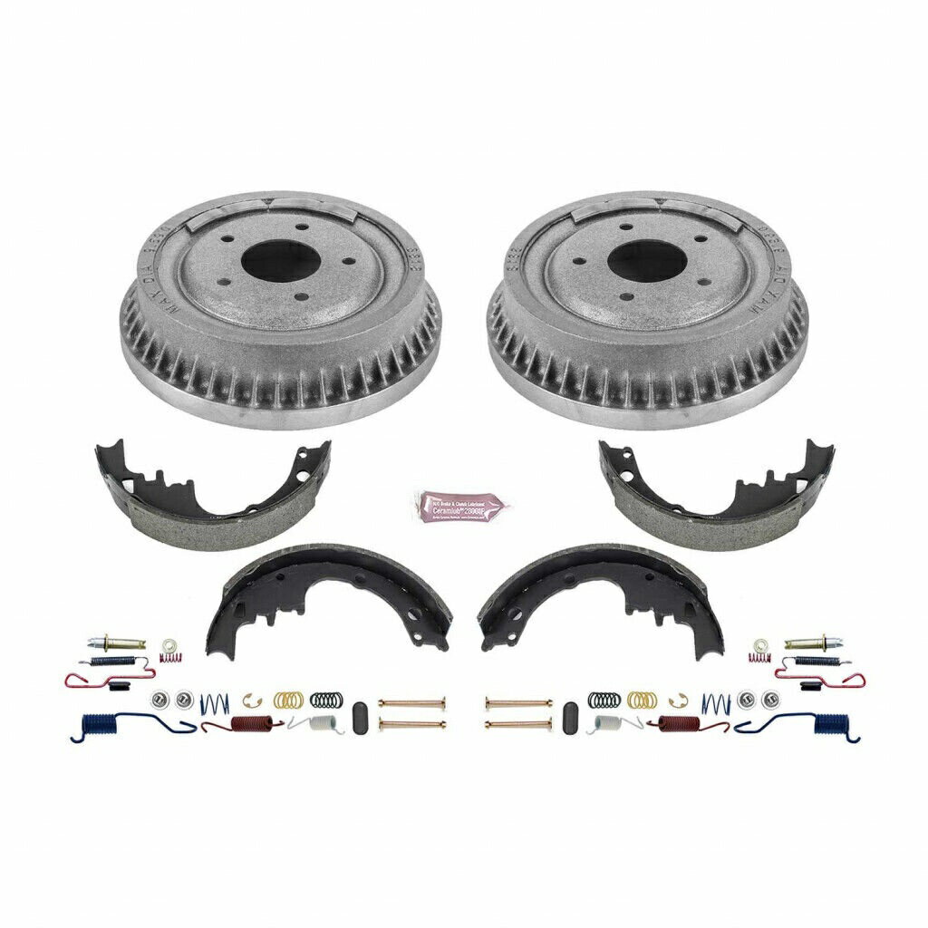 brake disc rotor Chevy Capriceのパワーストップドラムキット1977-1990リア - オートスペシャリティ Power Stop Drum Kit For Chevy Caprice 1977-1990 Rear - Autospecialty
