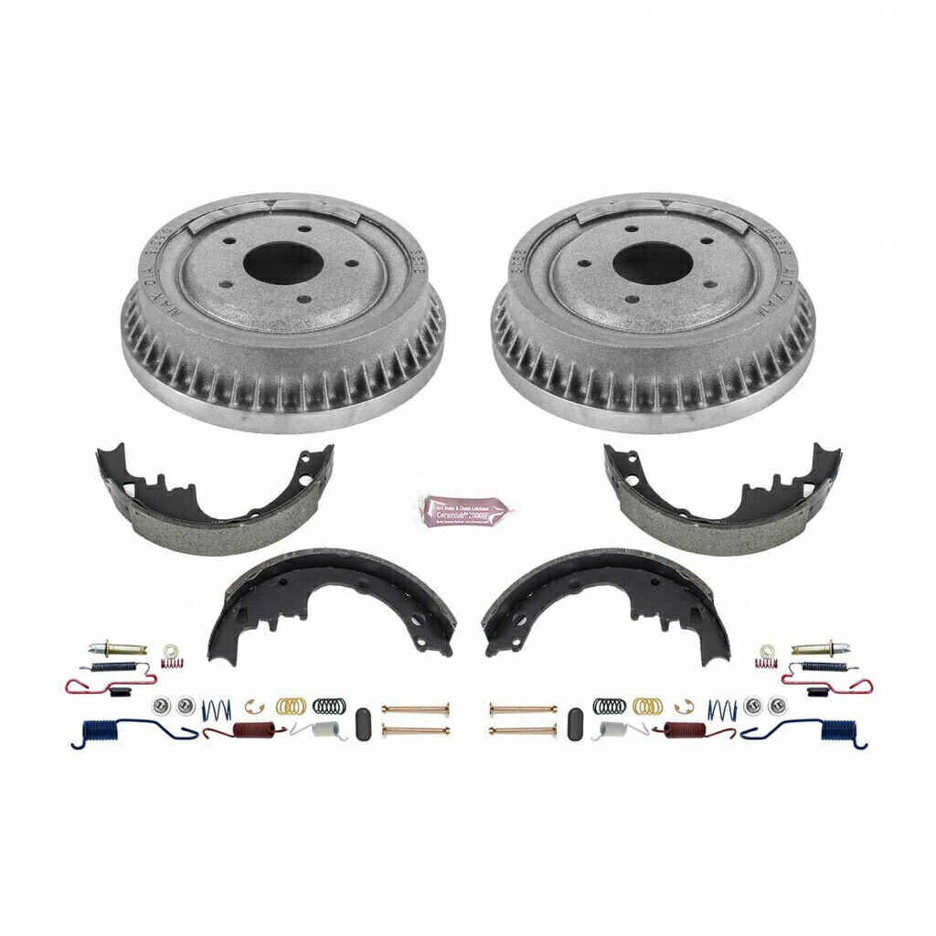 brake disc rotor Chevy Camaroのパワーストップドラムキット1975-1981リア - オートスペシャリティ Power Stop Drum Kit For Chevy Camaro 1975-1981 Rear - Autospecialty