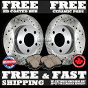 brake disc rotor P1215フロントドリルローター2012 2013 2014 Grand Caravan 13.0