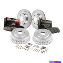 brake disc rotor Jeep Cherokee 92-99ブレーキキットパワーストップ1クリックZ23進化ドリル＆ For Jeep Cherokee 92-99 Brake Kit Power Stop 1-Click Z23 Evolution Drilled &