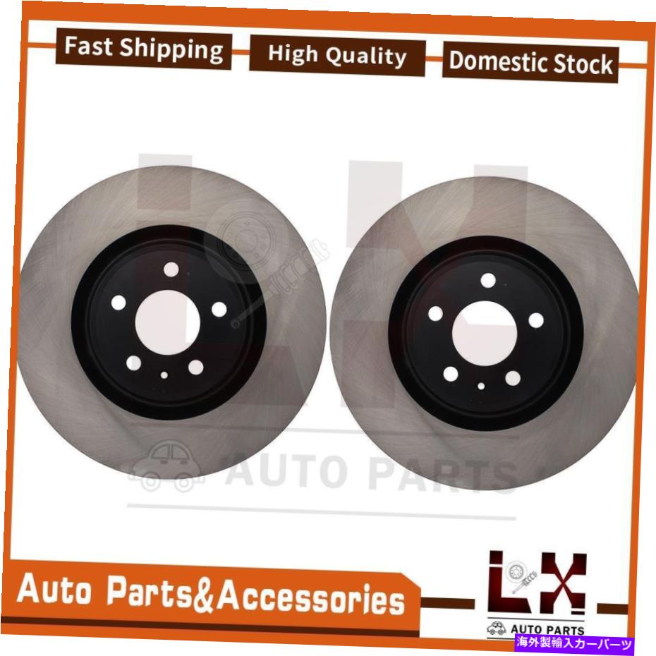 brake disc rotor 2PCS中心部品ディスクブレーキローターフロントフィットA5アウディ2016-2016 2PCS Centric Parts Disc Brake Rotor Front Fits A5 Audi 2016-2016