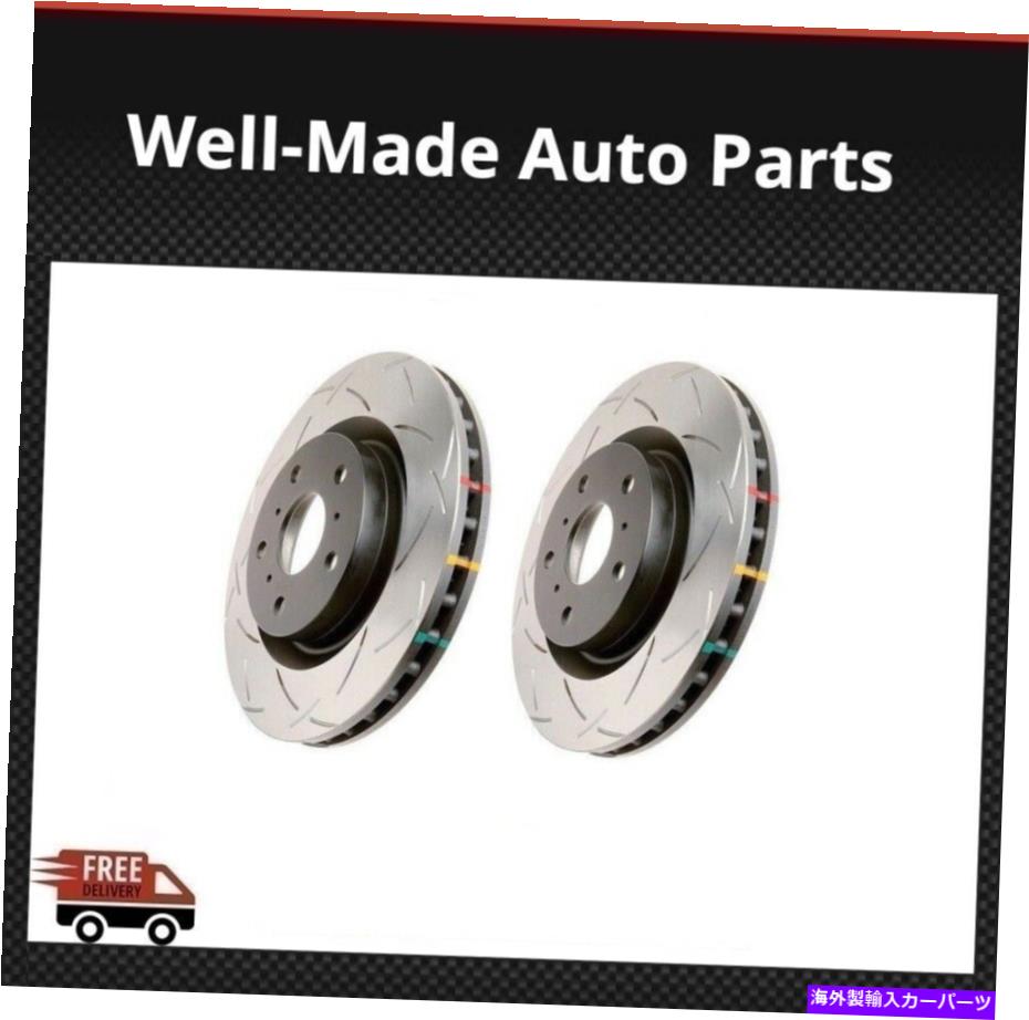 brake disc rotor DBAフィット04-05マツダRX-8リアスロット4000シリーズT3スロットローター（ペア） DBA Fits 04-05 Mazda RX-8 Rear Slotted 4000 Series T3 Slot Rotor (Pair)