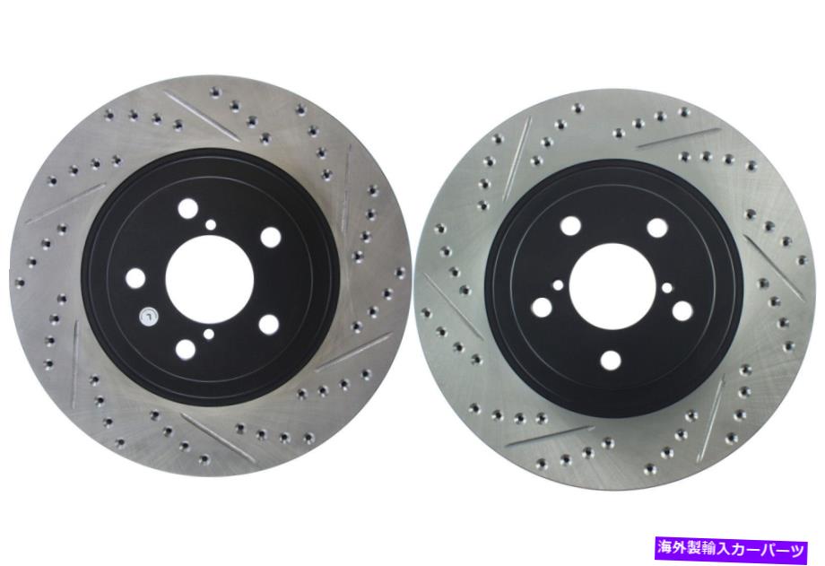 brake disc rotor 2013-2022 Subaru Brz（46539）のフロントペアSTOPTECHディスクブレーキローター Front PAIR Stoptech Disc Brake Rotor for 2013-2022 Subaru BRZ (46539)