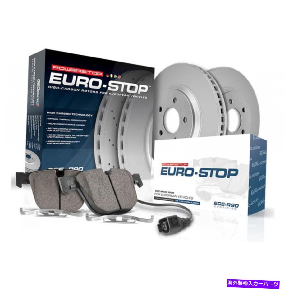 brake disc rotor Dodge Sprinter 3500 2007 2008 2009のパワーストップブレーキキット|フロント|ユーロストップ Power Stop Brake Kit For Dodge Sprinter 3500 2007 2008 2009 | Front | Euro-Stop