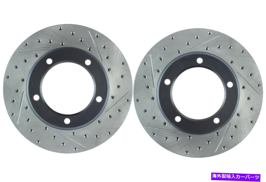 brake disc rotor 1998年から2007年のレクサスLX470（45161）のフロントペアSTOPTECHディスクブレーキローター Front PAIR Stoptech Disc Brake Rotor for 1998-2007 Lexus LX470 (45161)