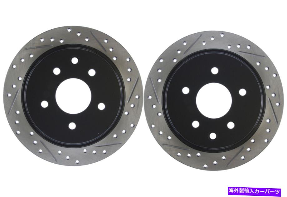 brake disc rotor リアペアSTOPTECHディスクブレーキローター2010-2015 Renault Safrane（46702） Rear PAIR Stoptech Disc Brake Rotor for 2010-2015 Renault Safrane (46702)