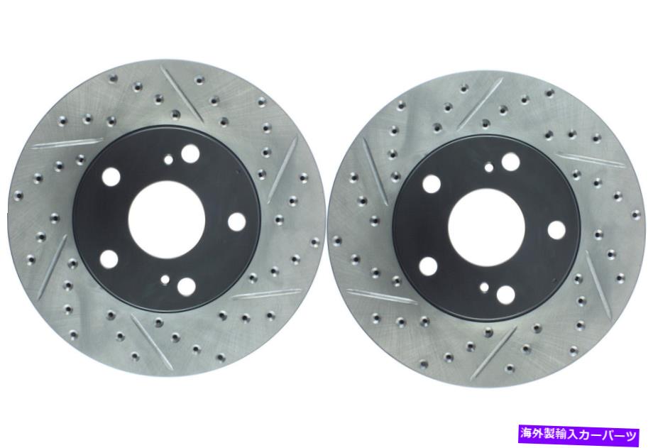 brake disc rotor 1992年から2001年のレクサスES300のフロントペアストップテックディスクブレーキローター（45329） Front PAIR Stoptech Disc Brake Rotor for 1992-2001 Lexus ES300 (45329)