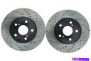 brake disc rotor 2003 Lexus ES300(45335)のフロントペアSTOPTECHディスクブレーキローター Front PAIR S...