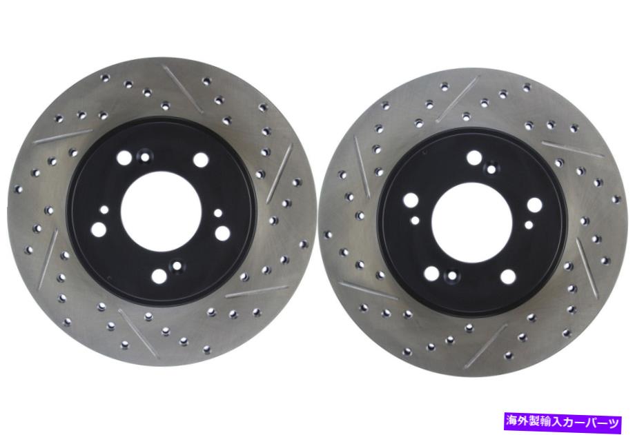 brake disc rotor 1991-1995のフロントペアSTOPTECHディスクブレーキローターAcura Legend（42487） Front PAIR Stoptech Disc Brake Rotor for 1991-1995 Acura Legend (42487)