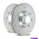 brake disc rotor Chrysler 300&Dodge Magnum Charger用のパワーストップフロントブレーキディスクローター Powe...