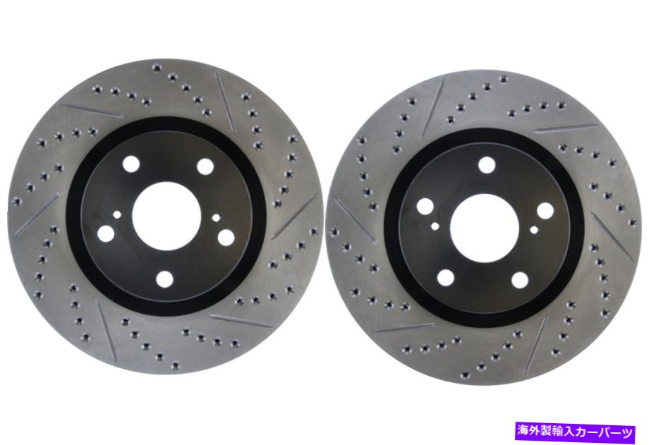 brake disc rotor 2013-2018 Lexus ES300H（45325）のフロントペアSTOPTECHディスクブレーキローター Front PAIR Stoptech Disc Brake Rotor for 2013-2018 Lexus ES300h (45325)