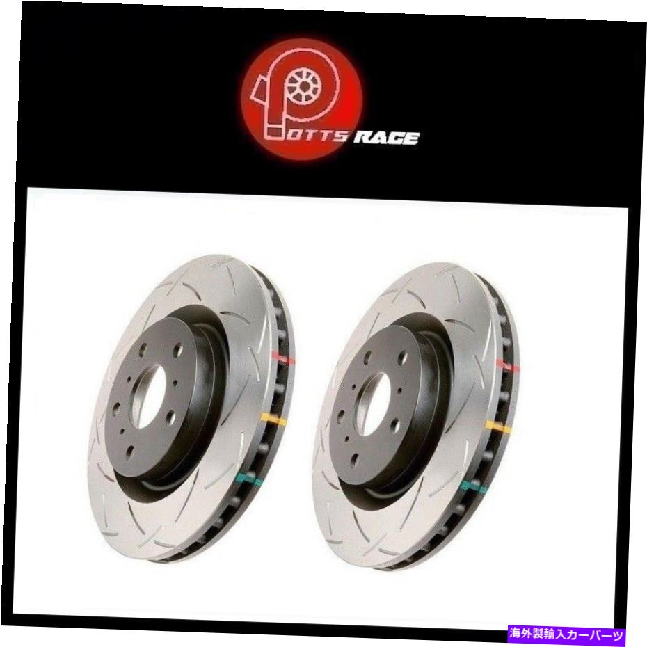 brake disc rotor Mazda RX-8のDBA 04-05リアスロットシリーズ4000 T3スロットローター（ペア） DBA For Mazda RX-8 04-05 Rear Slotted Series 4000 T3 Slot Rotor (Pair)