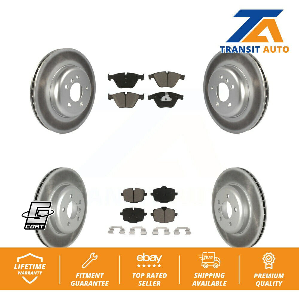 brake disc rotor 2004 2005 2006 2007 2008 FORD F-150 5.4L Front Rear Coat Disc B...