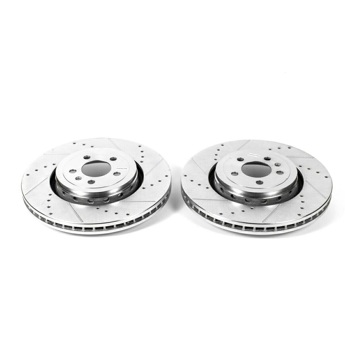 brake disc rotor 2004年年2008年年ののクライスラーのフルキットスロットスロットとと AR83092XPR Powerstop Brake Discs 2-Wheel Set Front for Dodge Charger 2014-2022